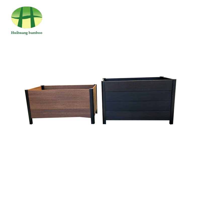 กล่องใส่กระถางต้นไม้ไม้ไผ่ทนต่อสภาพอากาศกลางแจ้ง กล่องใส่กระถางต้นไม้ไม้ไผ่ทนต่อสภาพอากาศกลางแจ้ง