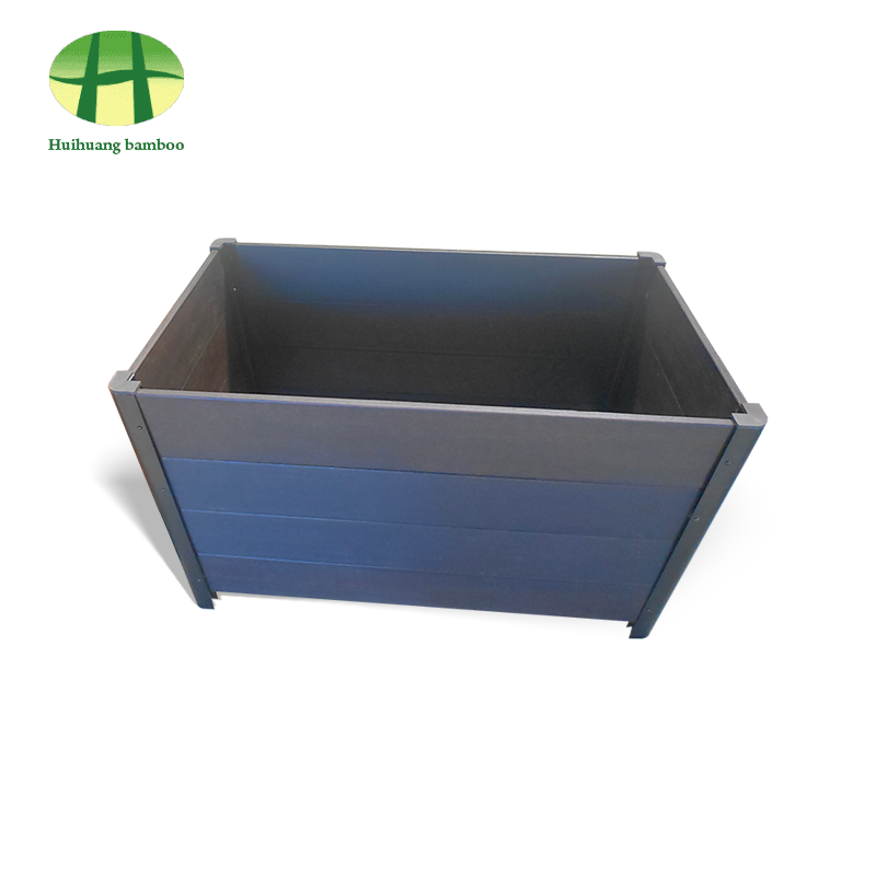 กล่องใส่กระถางต้นไม้ไม้ไผ่ทนต่อสภาพอากาศกลางแจ้ง กล่องใส่กระถางต้นไม้ไม้ไผ่ทนต่อสภาพอากาศกลางแจ้ง