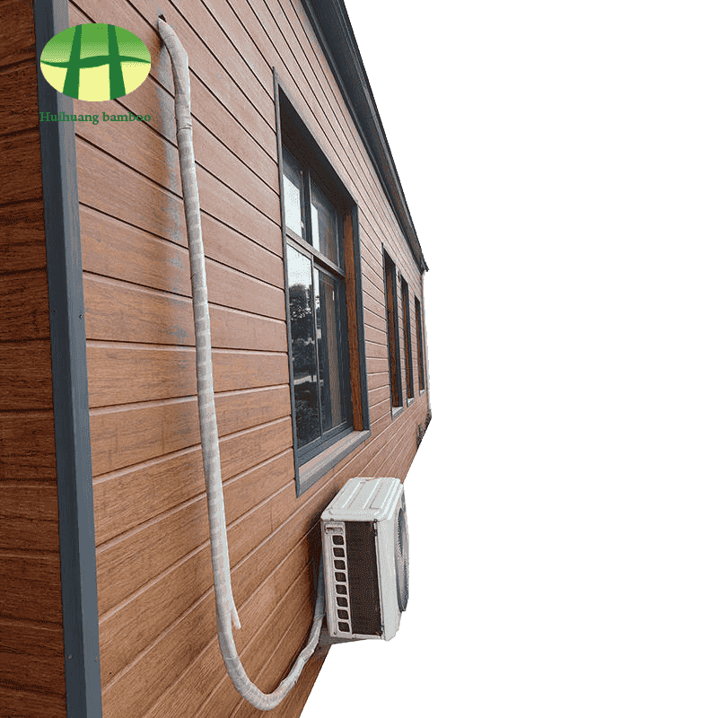 แผ่นผนังไม้ไผ่หนักกลางแจ้งแนวนอน