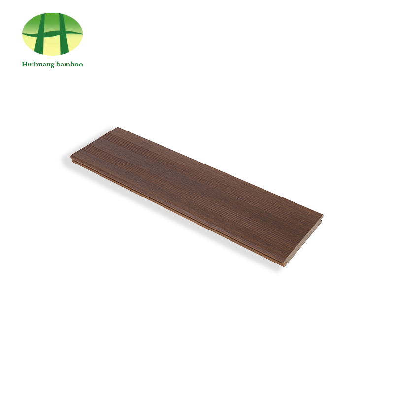 พื้นไม้ไผ่สีกาแฟ